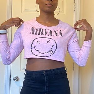 Nirvana crop top